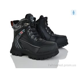 Черевики дитячі зручні Зима 4196-HY9069-6-13 (8 пар р.32-37) "Мир" недорого оптом від прямого постачальника