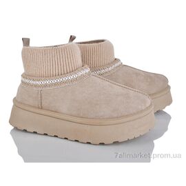 Фотография Угги женские утепленные зима 367-238 (8 пар р.36-41) "Бабочка-Mengfuna-AESD" недорого оптом от прямого поставщика