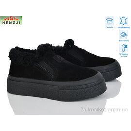 Фотография Слипоны женские тканевые зима M660-1 (8 пар р.36-41) "HENGJI-ELENA" недорого оптом от прямого поставщика