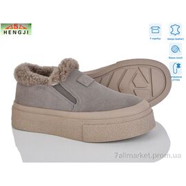 Фотография Слипоны женские тканевые зима M660-6 (8 пар р.36-41) "HENGJI-ELENA" недорого оптом от прямого поставщика