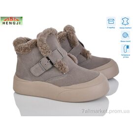 Фотография Ботинки женские стильные зима M678-6 (8 пар р.36-41) "HENGJI-ELENA" недорого оптом от прямого поставщика