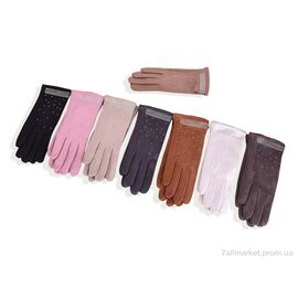 Фотография Перчатки женские Весна/осень JC3 mix (12 шт. р.сетка 6,5-8,5) "KUINH" недорого оптом от прямого поставщика