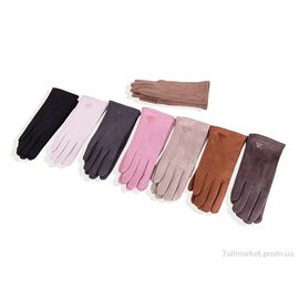 Фотография Перчатки женские Весна/осень JC7 mix (12 шт. р.сетка 6,5-8,5) "KUINH" недорого оптом от прямого поставщика