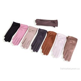 Фотография Перчатки женские Весна/осень JC8 mix (12 шт. р.сетка 6,5-8,5) "KUINH" недорого оптом от прямого поставщика