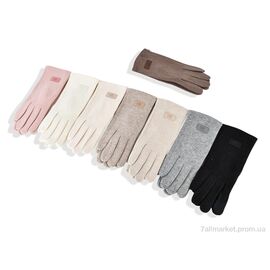 Фотография Перчатки женские Весна/осень 704-7 mix (12 шт. р.сетка 6,5-8,5) "KUINH" недорого оптом от прямого поставщика