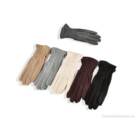 Фотография Перчатки женские Зима DC1 mix (12 шт. р.сетка 6,5-8,5) "KUINH" недорого оптом от прямого поставщика