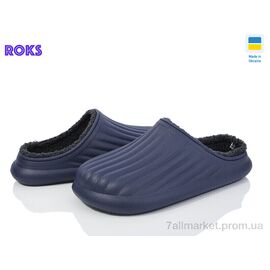 Фотография Шлепки мужские пляжные Весна/осень Dago8001 синій (8 пар р.41-46) "Roks" недорого оптом от прямого поставщика