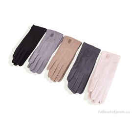 Рукавички жіночі Зима DC6 mix (12 шт. р.сітка6,5-8,5) "KUINH" недорого оптом від прямого постачальника