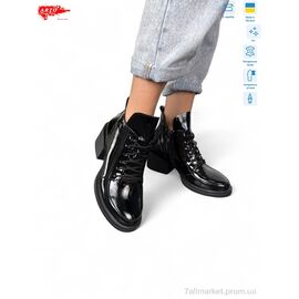 Фотография Ботинки женские стильные зима 3005 ч.лак (6 пар р.36-40) "ARTO" недорого оптом от прямого поставщика