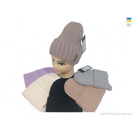 Фотография Женская шапка Весна/осень 0384 mix (5 шт. р.сетка One size) "Mabi" недорого оптом от прямого поставщика