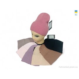 Фотография Женская шапка Весна/осень 0385 mix (5 шт. р.сетка One size) "Mabi" недорого оптом от прямого поставщика