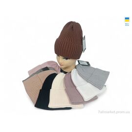 Фотография Женская шапка Весна/осень 0388 mix (5 шт. р.сетка One size) "Mabi" недорого оптом от прямого поставщика