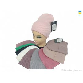 Фотография Женская шапка Весна/осень 0391 mix (5 шт. р.сетка One size) "Mabi" недорого оптом от прямого поставщика
