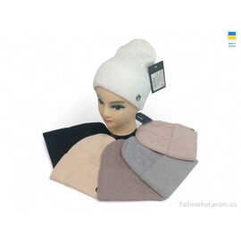 Фотография Женская шапка Весна/осень 0394 mix (5 шт. р.сетка One size) "Mabi" недорого оптом от прямого поставщика