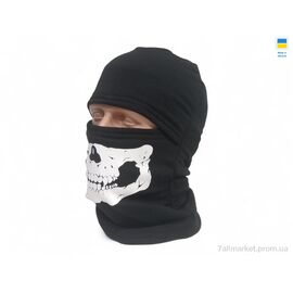 Балаклава чоловіча Зима 0417 чорний (5 шт. р.сітка56-62) "Mabi" недорого оптом від прямого постачальника
