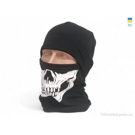 Балаклава чоловіча Зима 0418 чорний (5 шт. р.сітка56-62) "Mabi" недорого оптом від прямого постачальника