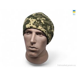 Шапка чоловіча Зима 0419 піксель (5 шт. р.сітка56-62) "Mabi" недорого оптом від прямого постачальника