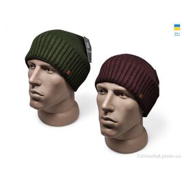 Шапка чоловіча Зима 0424 mix (5 шт. р.сіткаOne size) "Mabi" недорого оптом від прямого постачальника