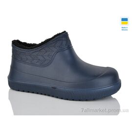 Калоші чоловічі Зима N970-1 синій (8 пар р.41-45) "Lot Shoes" недорого оптом від прямого постачальника