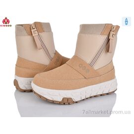 Фотография Ботинки детские удобные зима FG605-3K (8 пар р.33-38) "KIMBOO" недорого оптом от прямого поставщика