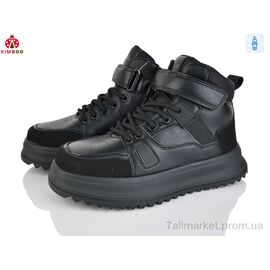 Фотография Ботинки детские удобные зима P742-4A (8 пар р.36-41) "KIMBOO" недорого оптом от прямого поставщика