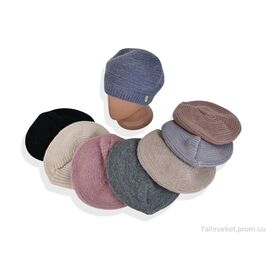 Фотография Женская шапка Зима Y152 mix (5 шт. р.сетка 54-58) "Red Hat" недорого оптом от прямого поставщика