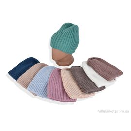 Фотография Женская шапка Зима Y141 mix (5 шт. р.сетка 52-56) "Red Hat" недорого оптом от прямого поставщика