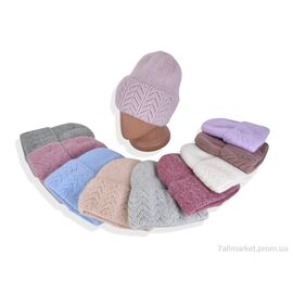 Фотография Женская шапка Зима Y143 mix (5 шт. р.сетка 54-58) "Red Hat" недорого оптом от прямого поставщика