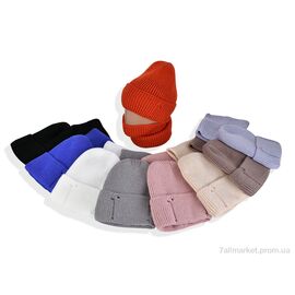 Фотография Женская шапка Зима Y150 mix (5 шт. р.сетка 52-56) "Red Hat" недорого оптом от прямого поставщика