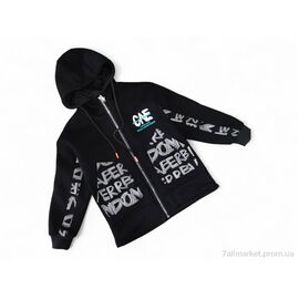 Куртка дитяча Весна/осінь 8820 чорний (4 шт. р.сітка10-13) "Kids-modnik" недорого оптом від прямого постачальника