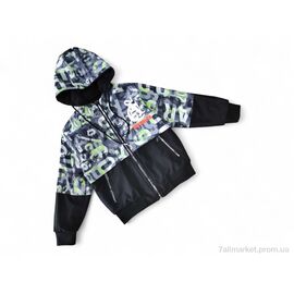 Куртка дитяча Весна/осінь 21008 салатовий (4 шт. р.сітка10-13) "Kids-modnik" недорого оптом від прямого постачальника