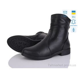 Черевики жіночі стильні Зима 813 чорний (6 пар р.37-42) "Mona Lisa" недорого оптом від прямого постачальника