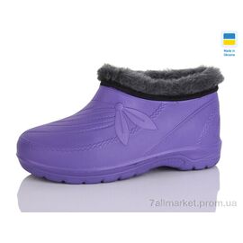 Калоші жіночі Зима MA13 бузковий (6 пар р.36-41) "SANLIN" недорого оптом від прямого постачальника