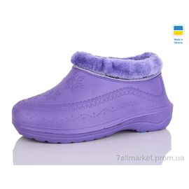 Фотография Галоши женские зима MA12 бузковий (6 пар р.37-42) "SANLIN" недорого оптом от прямого поставщика