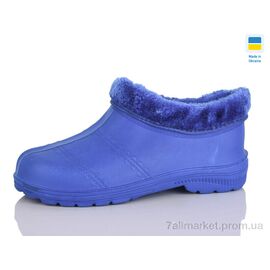 Фотография Галоши женские зима Ж65 синій (6 пар р.36-41) "SANLIN" недорого оптом от прямого поставщика