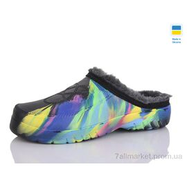 Сабо для жінок літні Зима Ж64 папуга-чорний (6 пар р.37-41) "SANLIN" недорого оптом від прямого постачальника