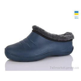 Фотография Галоши женские зима Еко т.синій (8 пар р.38-42) "SANLIN" недорого оптом от прямого поставщика