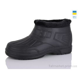Калоші чоловічі Зима SV015 чорний (8 пар р.40-45) "SANLIN" недорого оптом від прямого постачальника