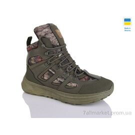 Фотография Ботинки мужские стильные Весна/осень М27-05 хакі (6 пар р.41-45) "Крок" недорого оптом от прямого поставщика