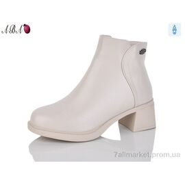 Фотография Ботинки женские стильные зима A2651 (8 пар р.36-41) "Aba" недорого оптом от прямого поставщика