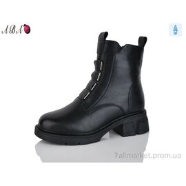 Фотография Ботинки женские стильные зима A2697 (8 пар р.36-41) "Aba" недорого оптом от прямого поставщика