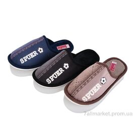 Фотография Тапки детские домашние Весна/осень П8148 mix (12 пар р.36-41) "Progress" недорого оптом от прямого поставщика