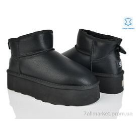 Уггі жіночі утеплені Зима 4224-5853-1 black (6 пар р.36-41) "Мир" недорого оптом від прямого постачальника