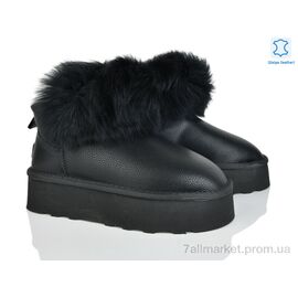 Уггі жіночі утеплені Зима 4224-5860-1 black (6 пар р.36-41) "Мир" недорого оптом від прямого постачальника