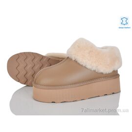 Уггі жіночі утеплені Зима 4224-5802-1 brown (6 пар р.36-41) "Мир" недорого оптом від прямого постачальника
