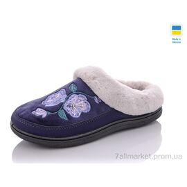 Фотография Тапки женские для дома Весна/осень Даго Ж Т01 слива (8 пар р.37-41) "Progress" недорого оптом от прямого поставщика