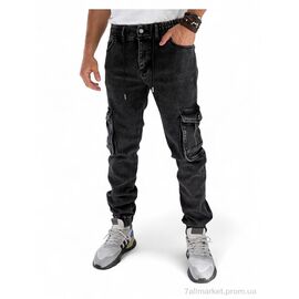 Фотография Джинсы мужские Зима 463-1 фліс (8 шт. р.сетка 27-34) "VINGVGS" недорого оптом от прямого поставщика