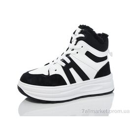 Кросівки жіночі модні Зима YB067-1 (8 пар р.36-41) "Ok Shoes" недорого оптом від прямого постачальника