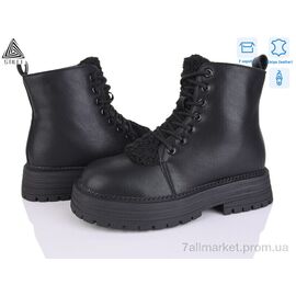 Черевики жіночі стильні Зима MD70-1 шкіра (8 пар р.36-40) "STILLI Group" недорого оптом від прямого постачальника