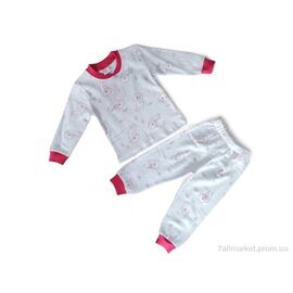 Дитяча піжама Весна/осінь 14450 малиновий (4 шт. р.сітка1-4) "Kids-modnik" недорого оптом від прямого постачальника